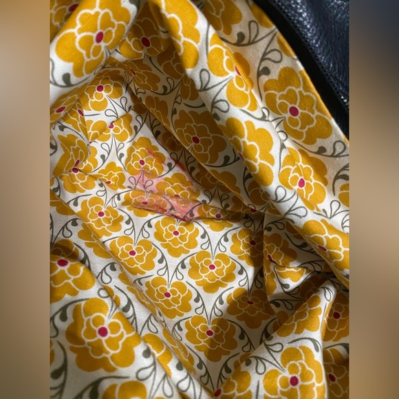 Emma Fox large leather and suede shoulder bag - Picture 9 of 9